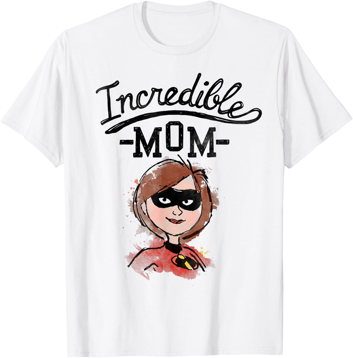 Disney Pixar Incredibles 2 Super Mom Sketch Graphic T-Shirt - T-Shirt | White