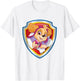 Paw Patrol Skye Torn Badge T-Shirt - T-Shirt | White