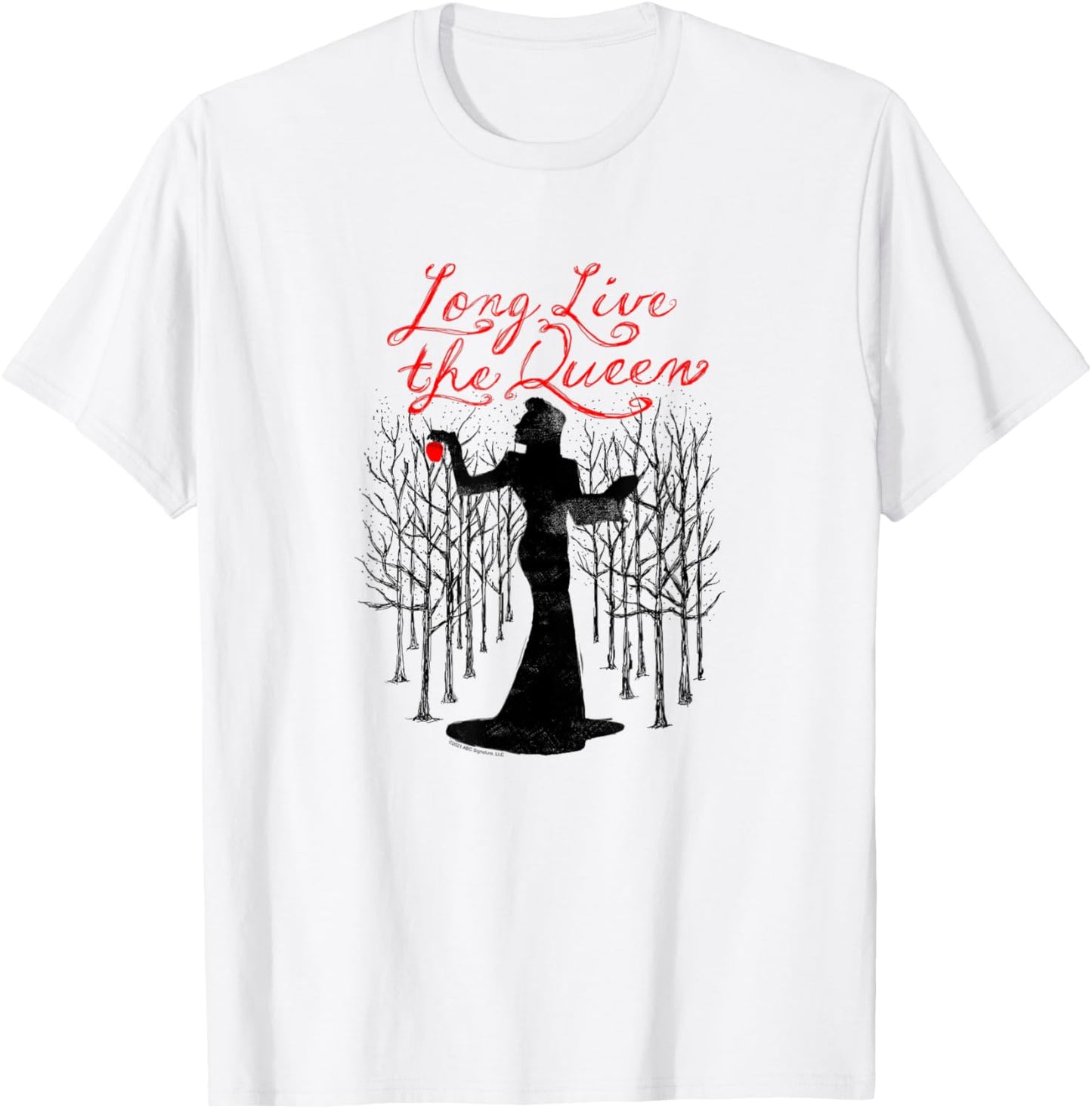 Once Upon a Time Long Live The Queen T-Shirt - T-Shirt | White