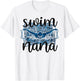 Proud Swim Nana Of A Swimmer Nana Grandma T-Shirt - T-Shirt | White