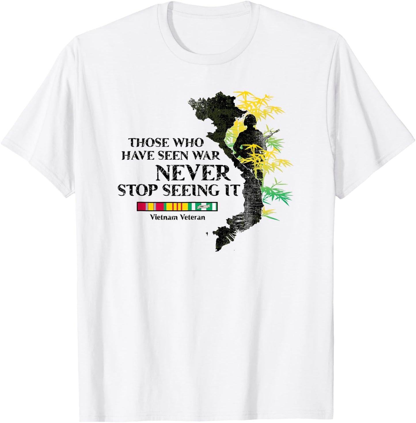 Those Who Have Seen War Never Stop Seeing it T-Shirt - T-Shirt | White