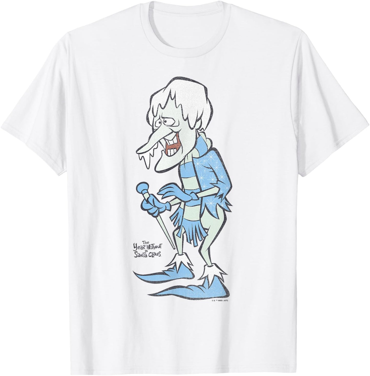 The Year Without A Santa Claus Snow Miser Portrait T-Shirt - T-Shirt | White