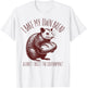 I Bake My Own Breaad Possum Funny Sourdough Starter Baking T-Shirt - T-Shirt | White