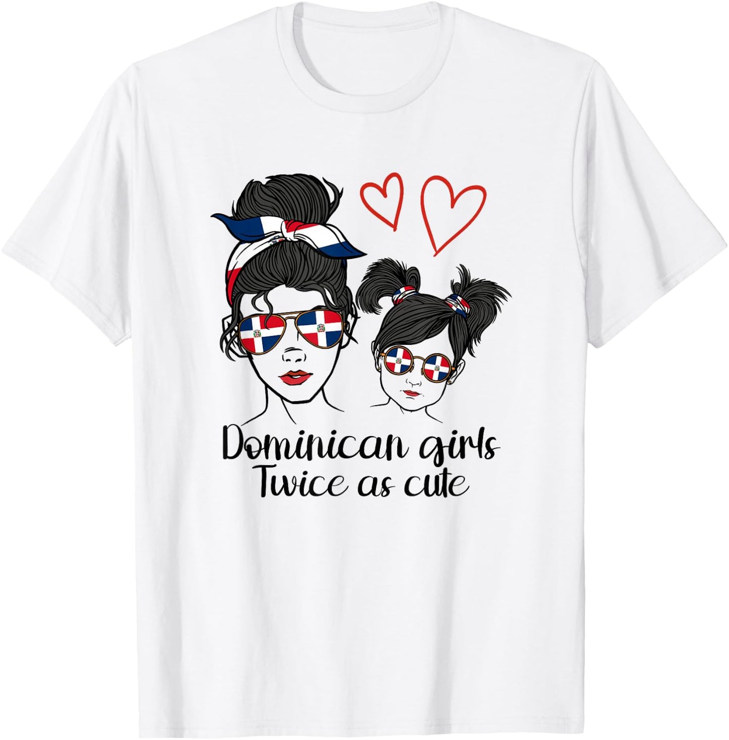Republica dominicana For Girl Dominican mother T-Shirt - T-Shirt | White