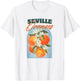 Seville oranges Italian summer farmers market T-Shirt - T-Shirt | White