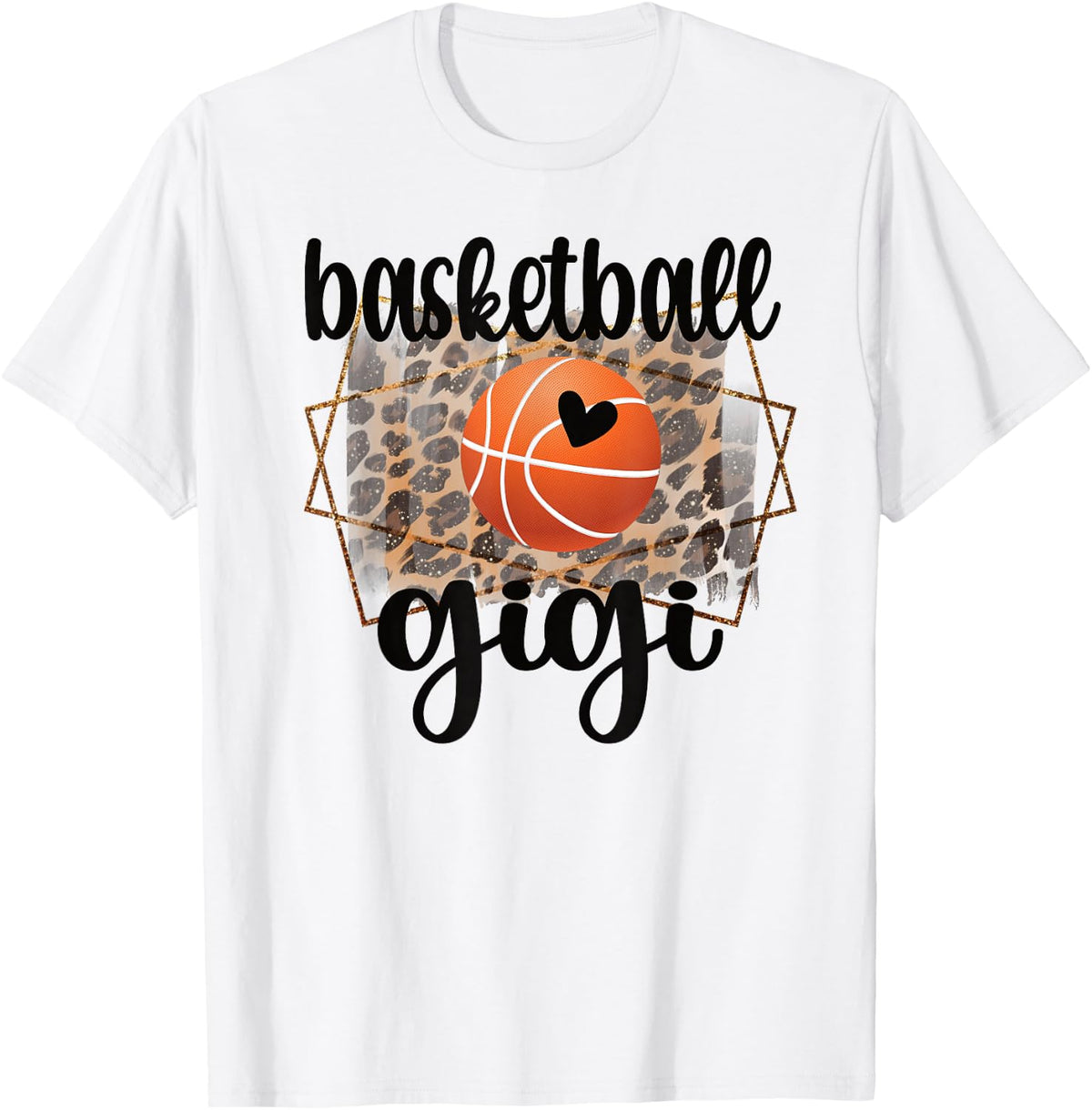 Basketball Gigi Grandma Gigi Of A Basketball Player T-Shirt - T-Shirt | White
