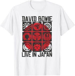 David Bowie - Live In Japan T-Shirt - T-Shirt | White