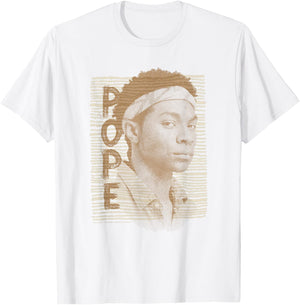 Outer Banks Pope Sepia Tone Portrait T-Shirt - T-Shirt | White