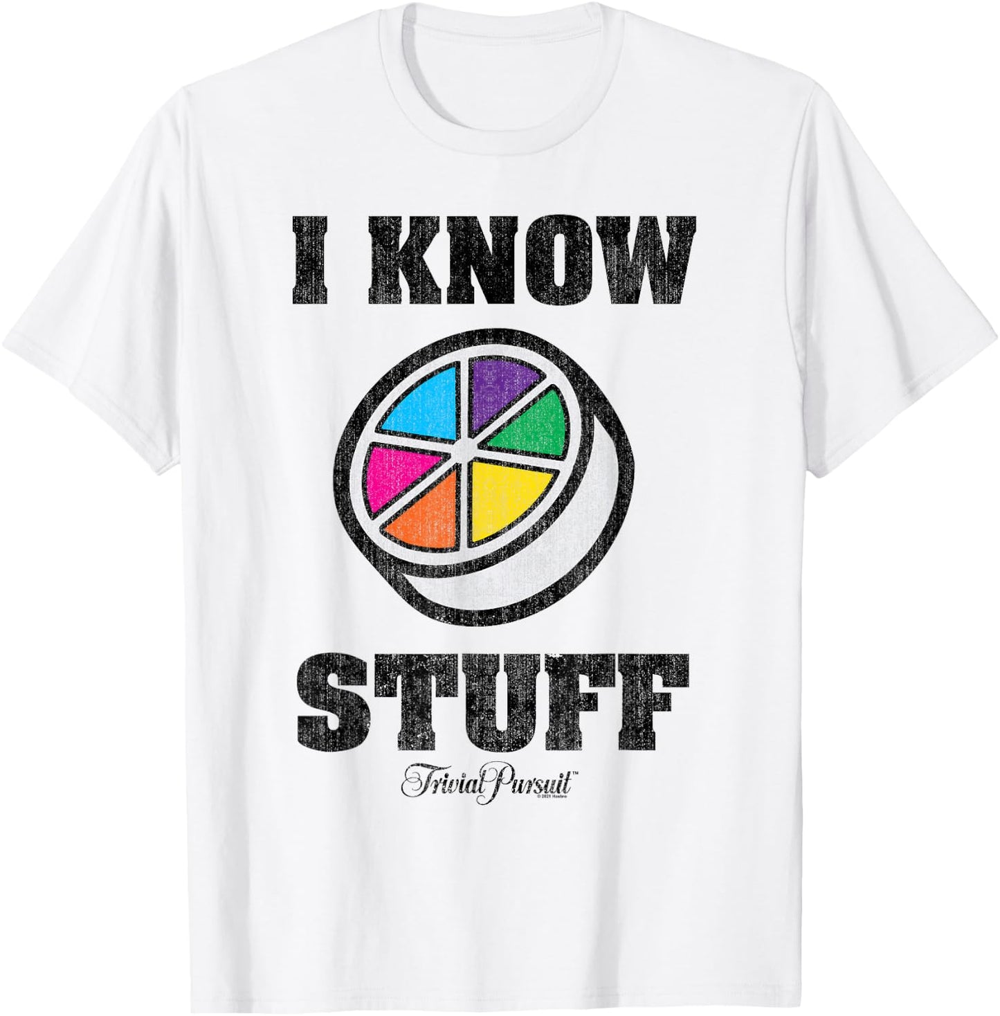 Trivial Pursuit I Know All of the Stuff T-Shirt - T-Shirt | White