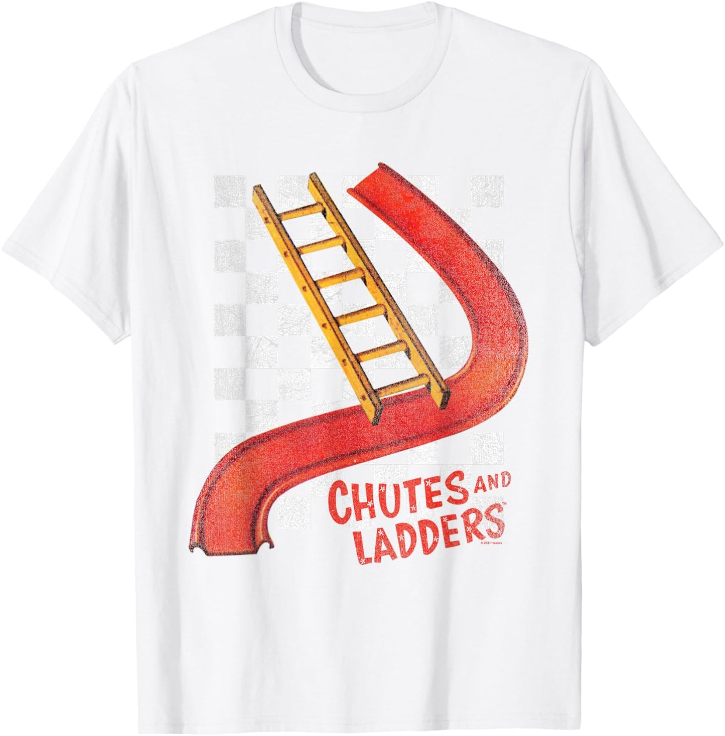 Chutes and Ladders Just a Chute and a Ladder T-Shirt - T-Shirt | White