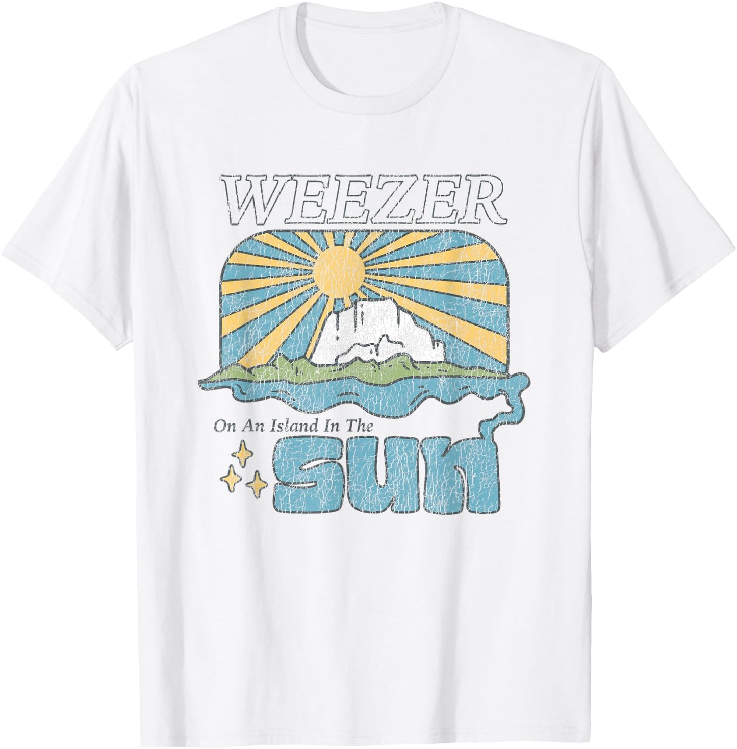Weezer - Island In the Sun T-Shirt - T-Shirt | White