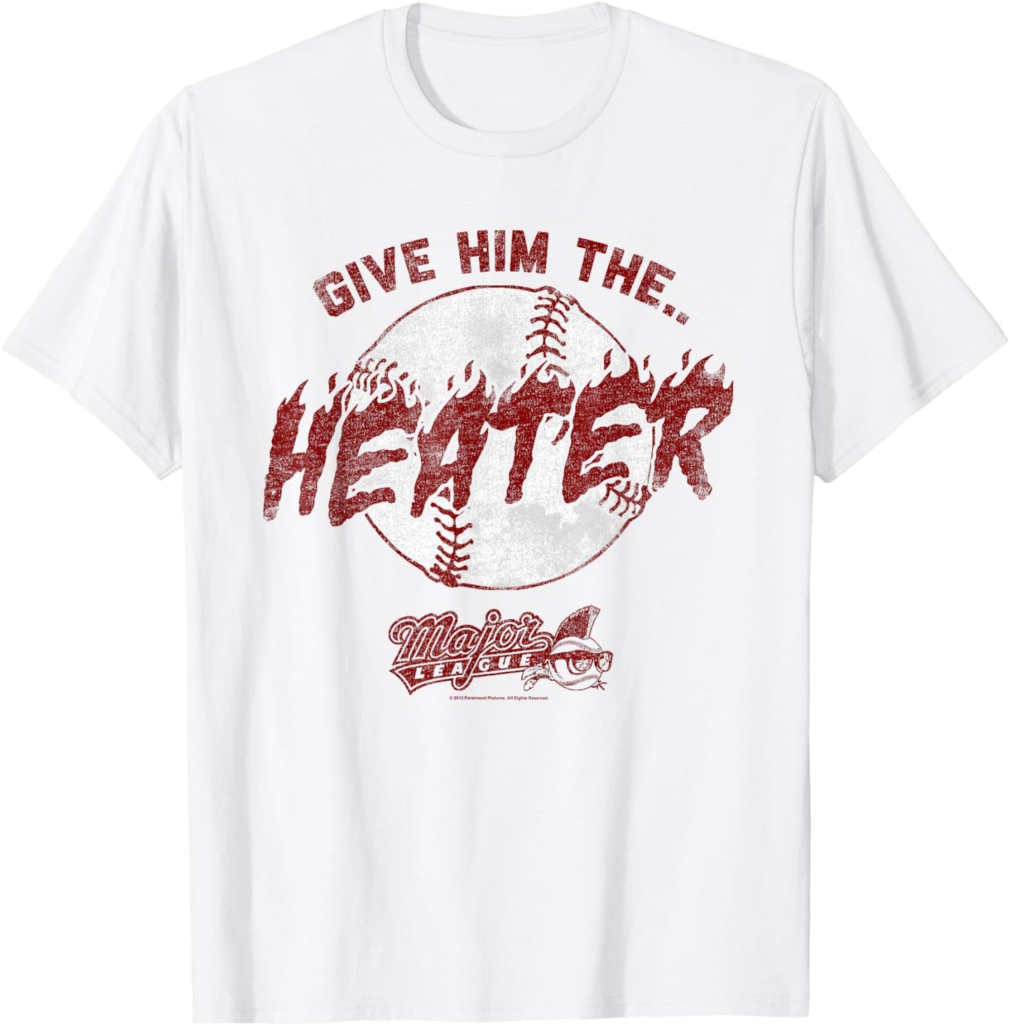 Major League The Heater T-Shirt - T-Shirt | White