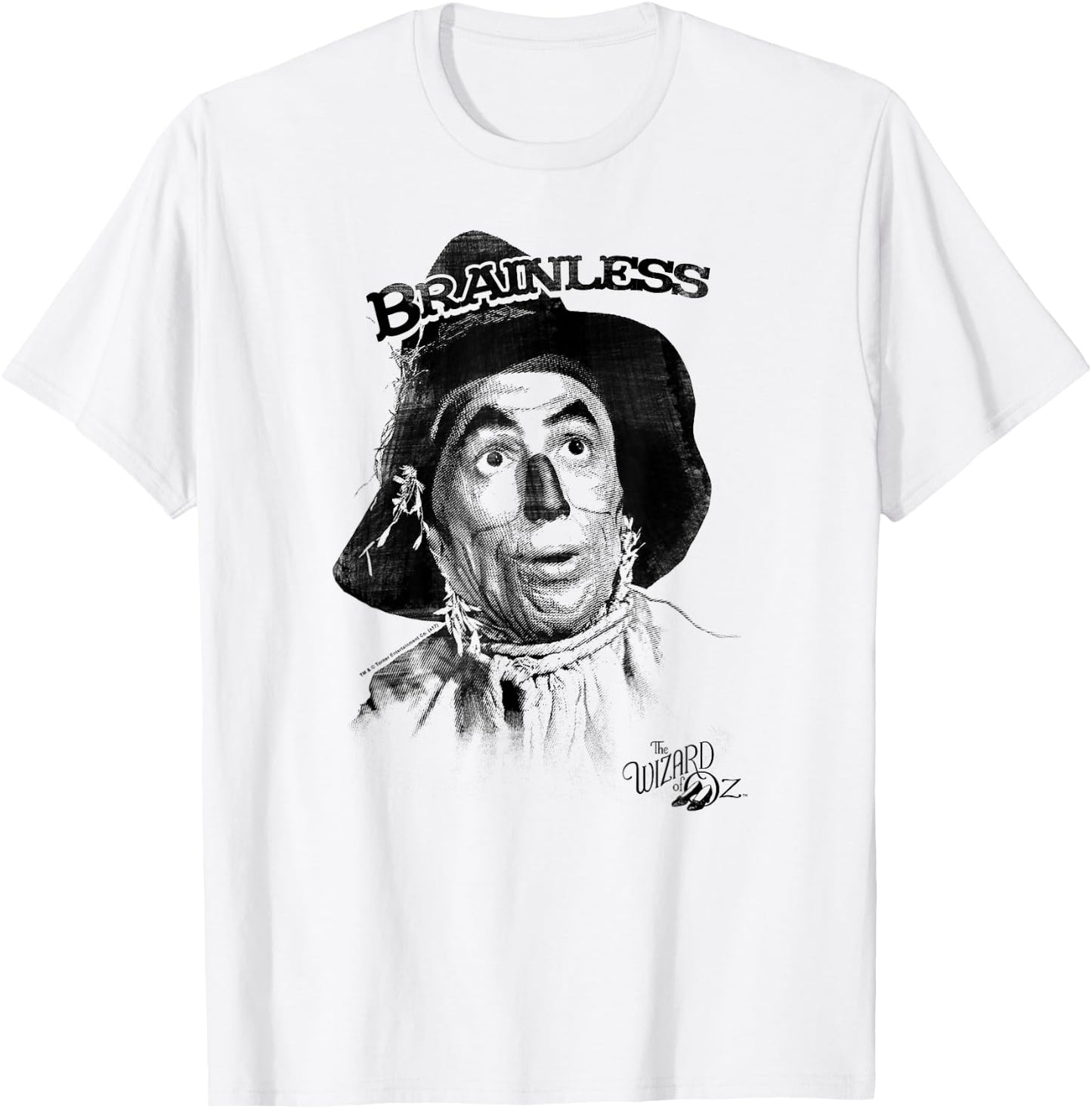 Wizard of Oz Scarecrow Brainless T-Shirt - T-Shirt | White
