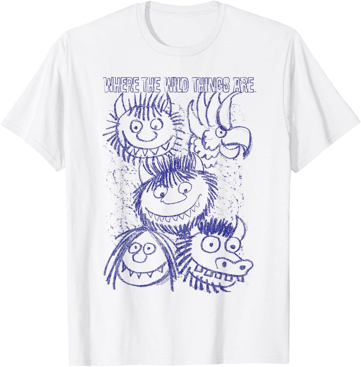 Where the Wild Things Are Wild Sketch T-Shirt - T-Shirt | White