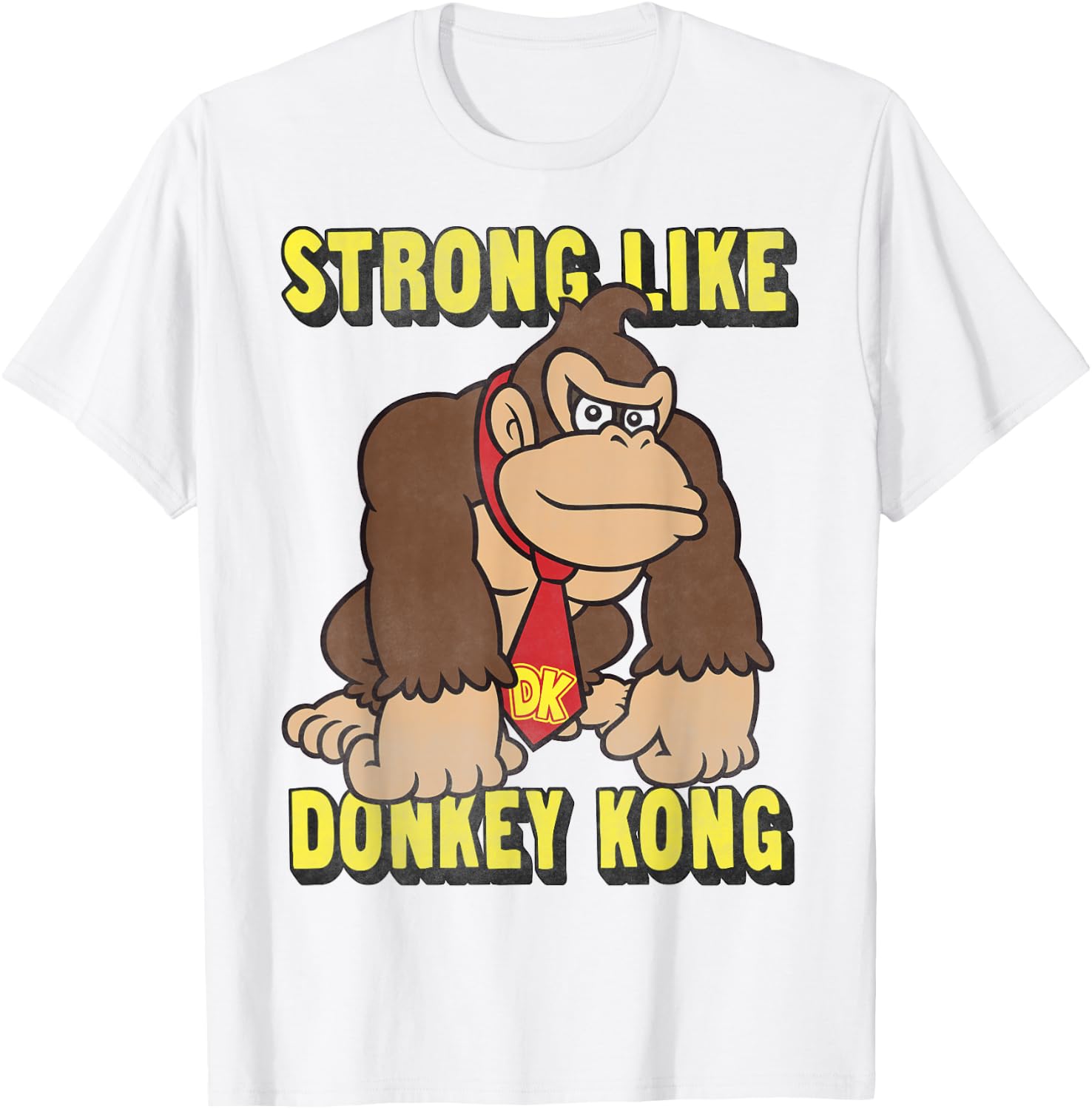 Nintendo Strong Like Donkey Kong Portrait Graphic T-Shirt - T-Shirt | White