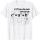 Pythagorean theorem design-2 T-Shirt - T-Shirt | White