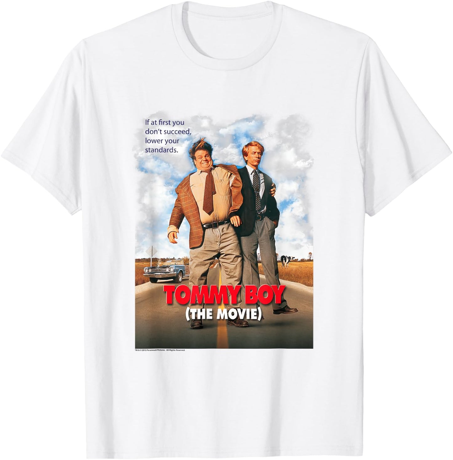 Tommy Boy Movie Poster T-Shirt - T-Shirt | White