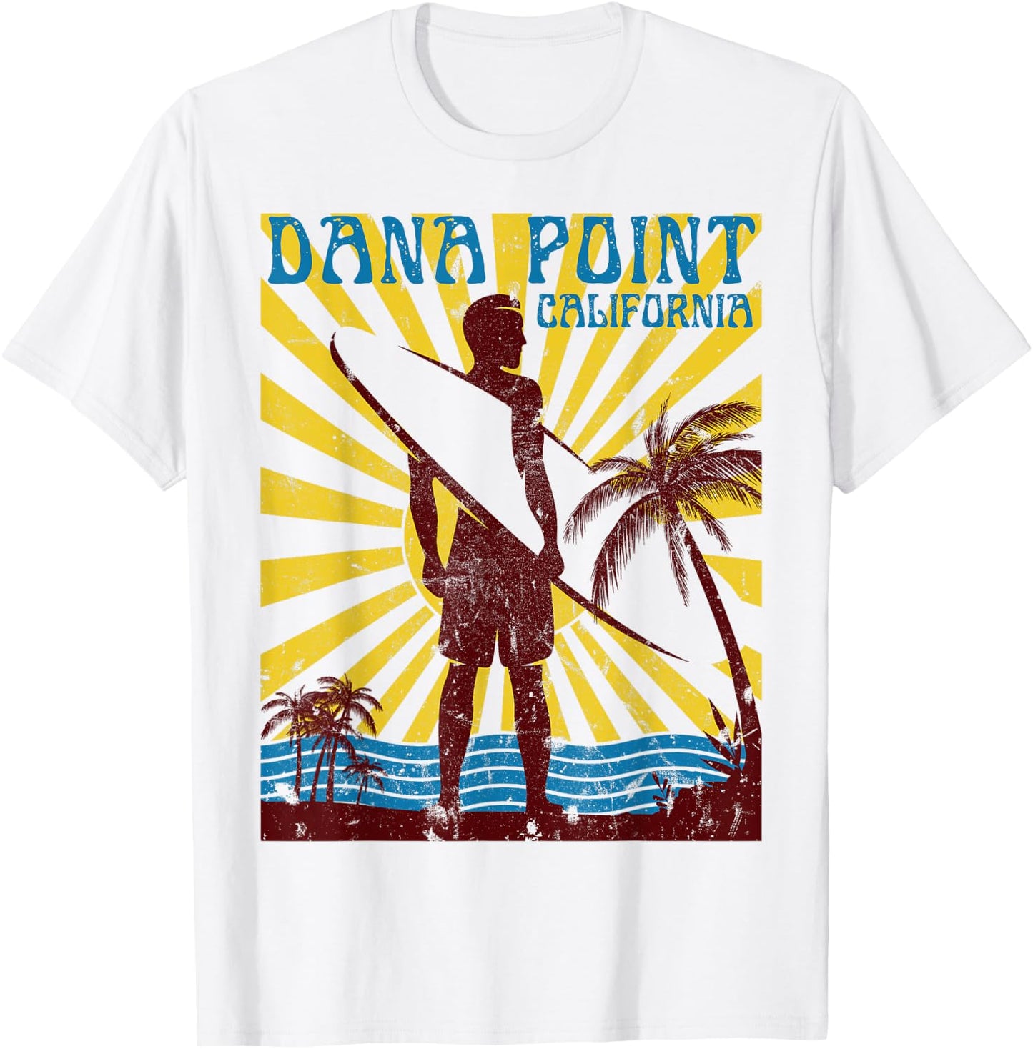 Dana Point Women Girls Kids T-Shirt - T-Shirt | White