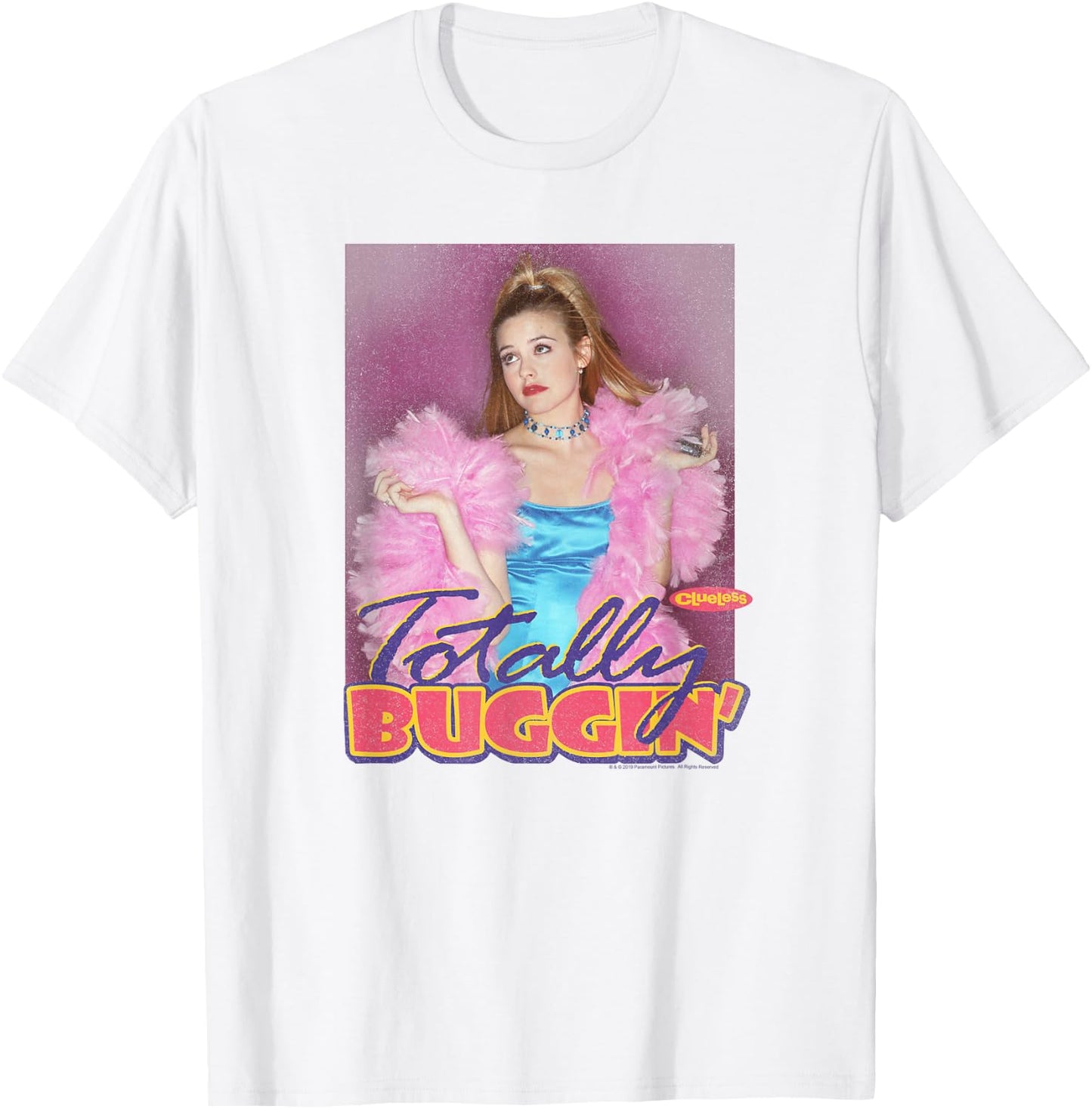 Clueless Totally Buggin T-Shirt - T-Shirt | White