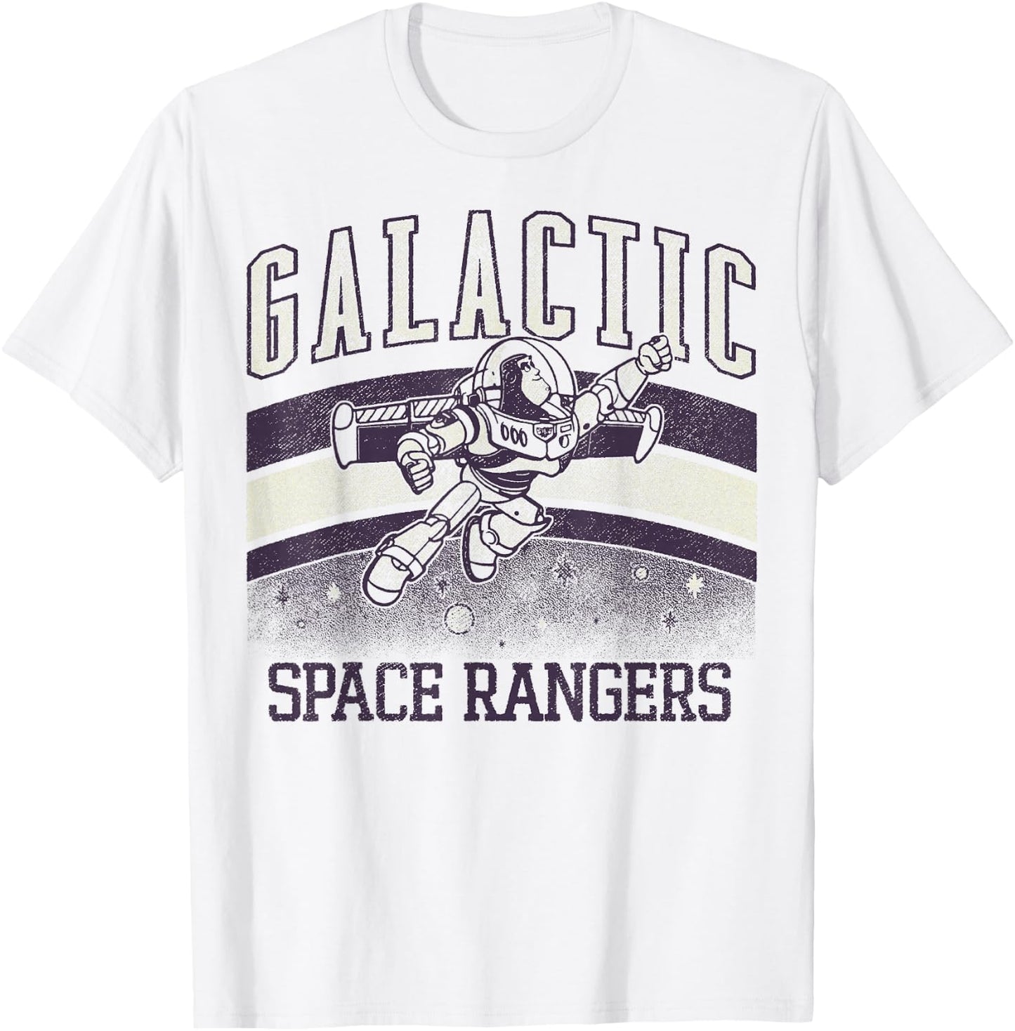 Disney Pixar Toy Story Buzz Lightyear Galactic Space Rangers T-Shirt - T-Shirt | White