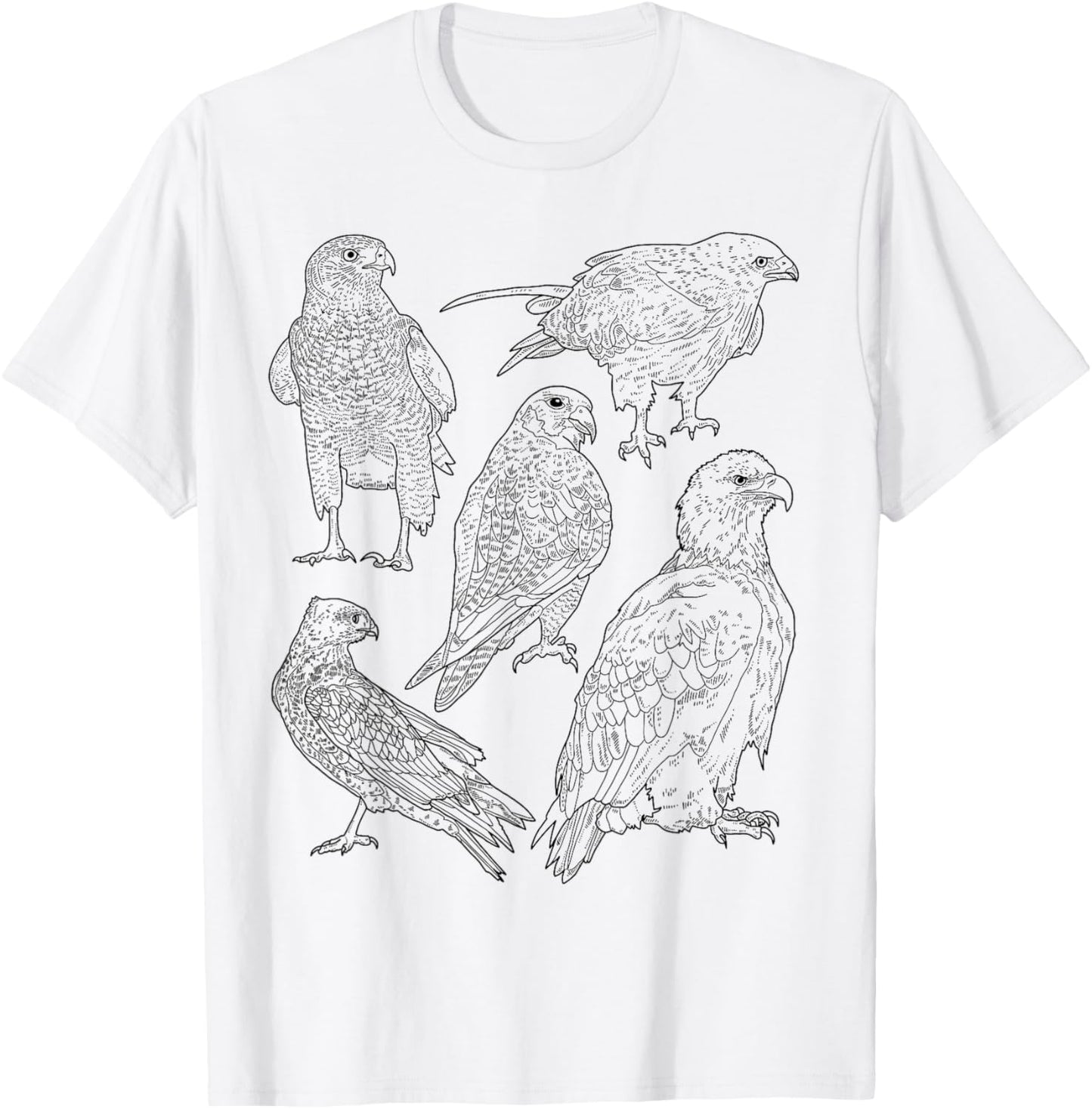 Birds of prey T-Shirt - T-Shirt | White