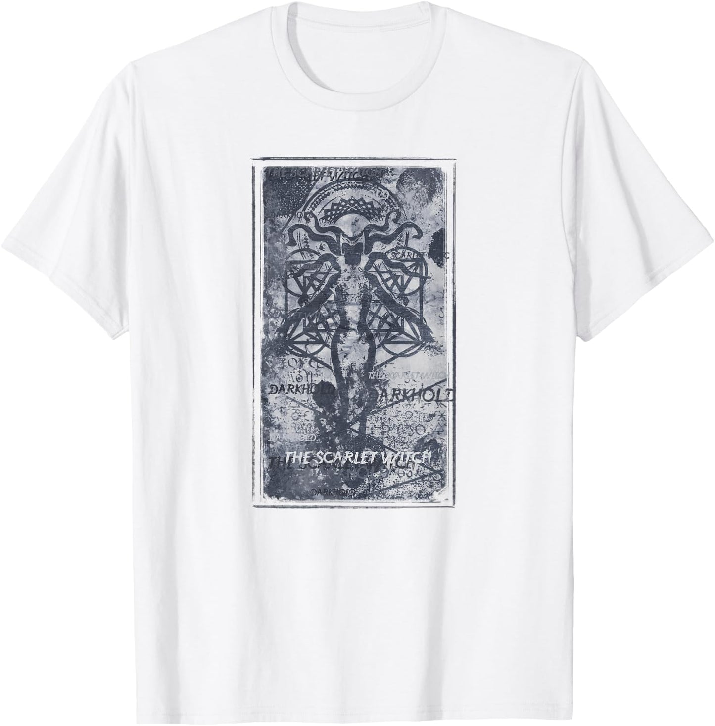 Marvel Doctor Strange the Scarlett Witch Darkhold T-Shirt - T-Shirt | White