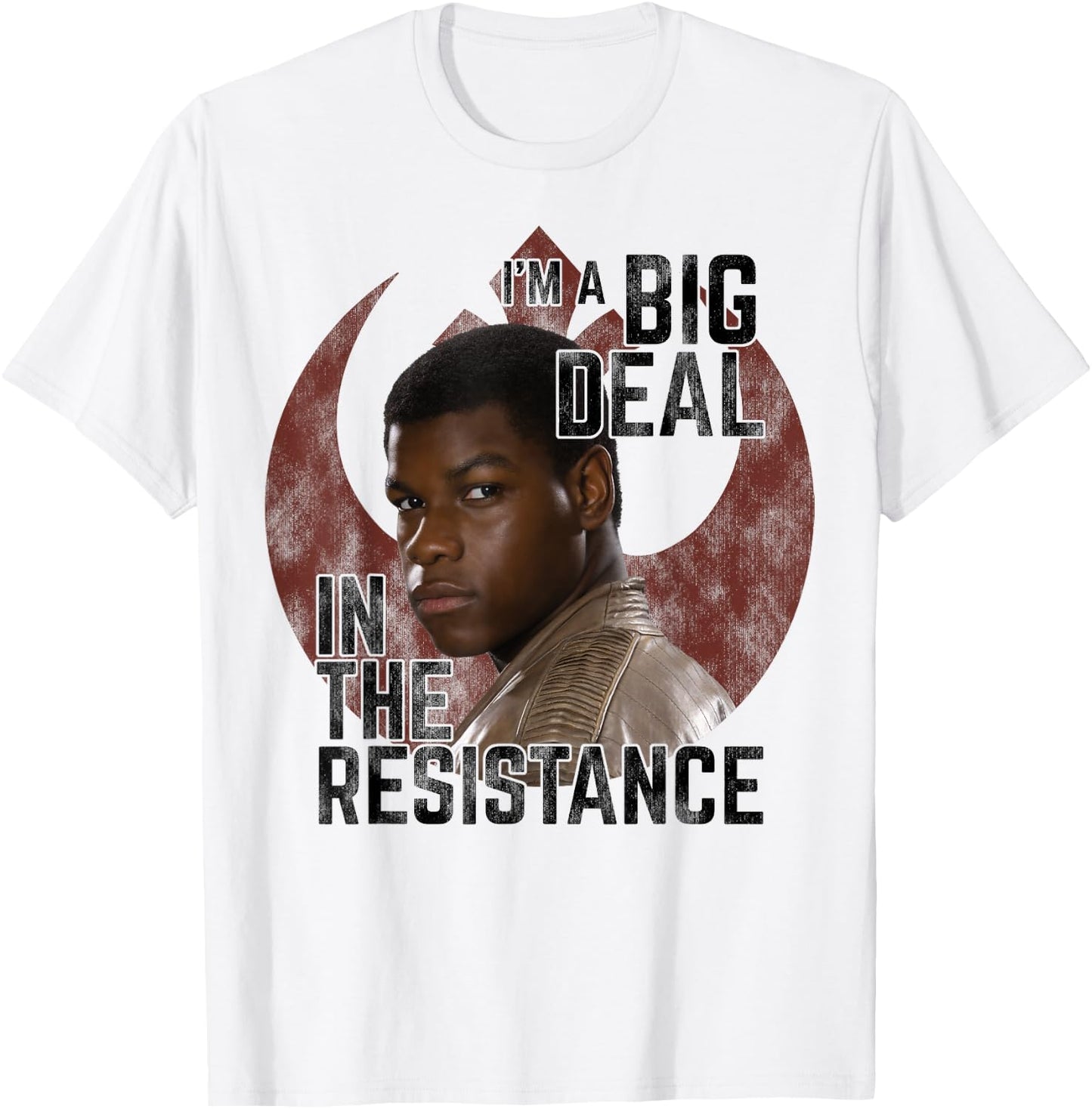 Star Wars Finn I'm A Big Deal In The Resistance T-Shirt - T-Shirt | White