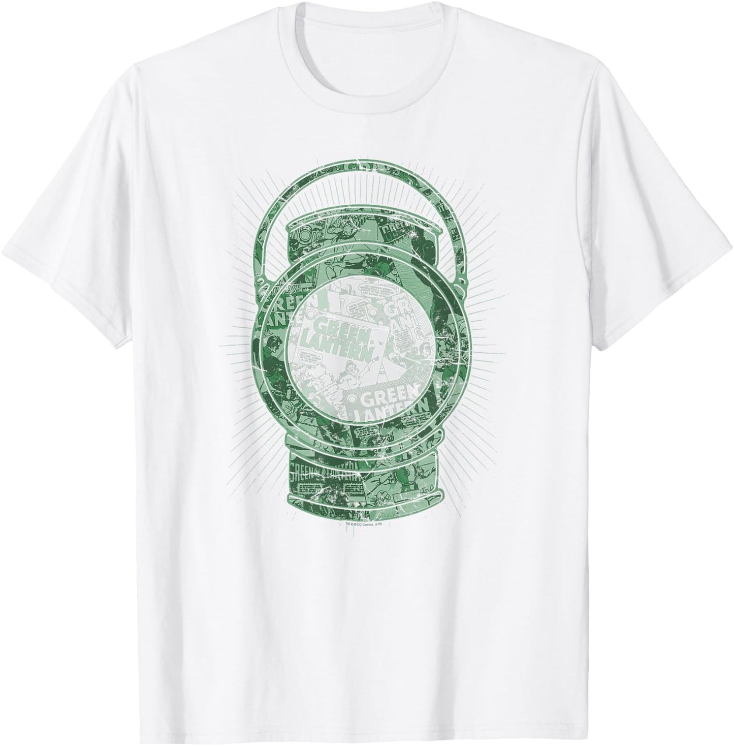 Green Lantern Cover T Shirt T-Shirt - T-Shirt | White
