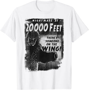 The Twilight Zone There's Something On The Wing T-Shirt - T-Shirt | White