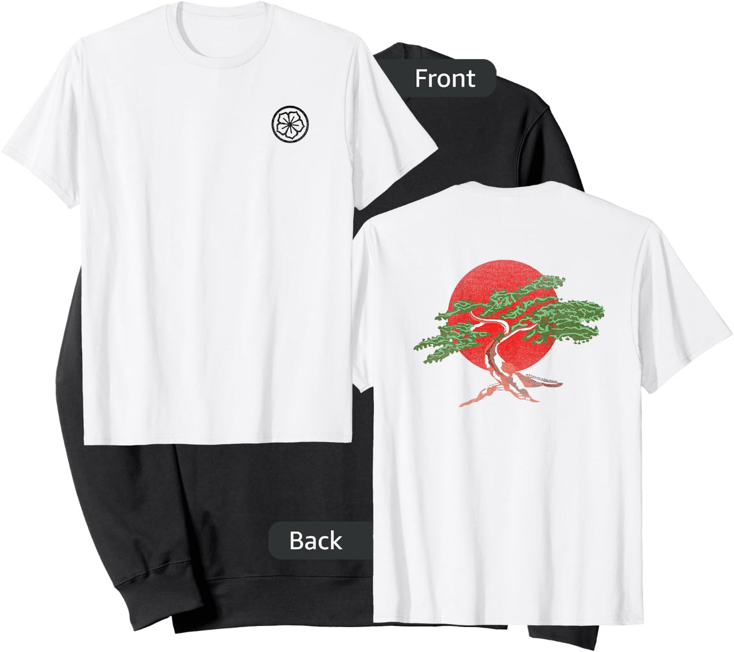 The Karate Kid Daniel-San’s Gi Front and Back Movie Sweatshirt - Sweatshirt | Black