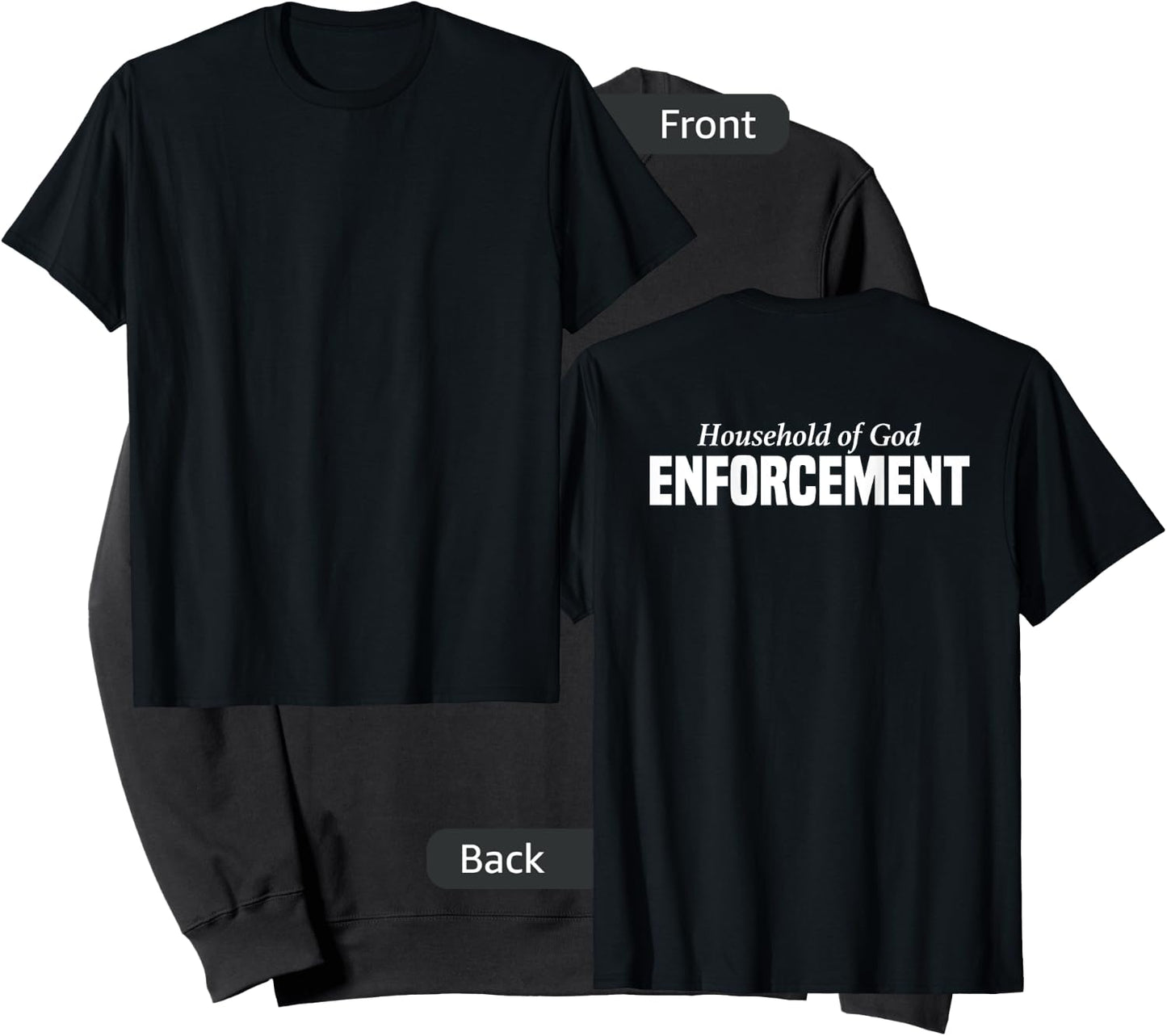 Church Security for Pastors Law Enforcement Worship Sweatshirt - Sweatshirt | Black