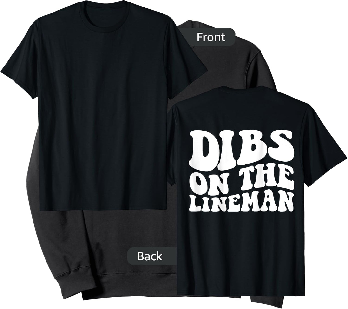 Dibs on the Lineman Sweatshirt - Sweatshirt | Black