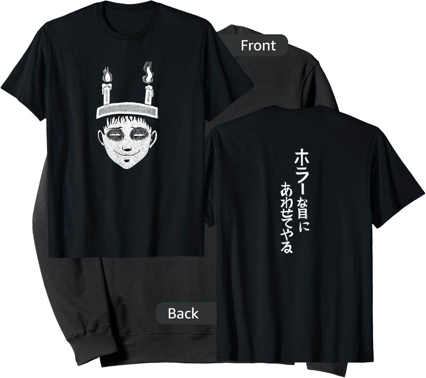 Junji Ito Souichi Candles Sweatshirt - Sweatshirt | Black