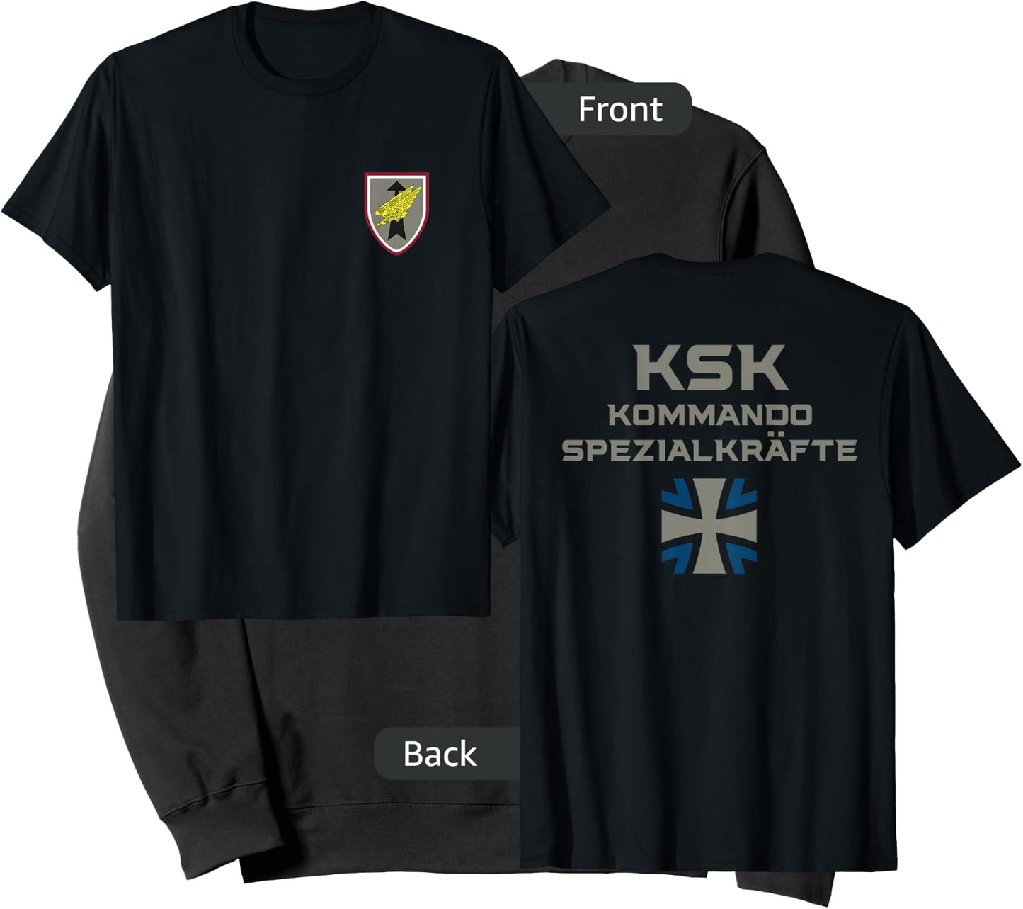 KSK German Special Force Kommando Spezialkräfte Bundeswehr Sweatshirt - Sweatshirt | Black