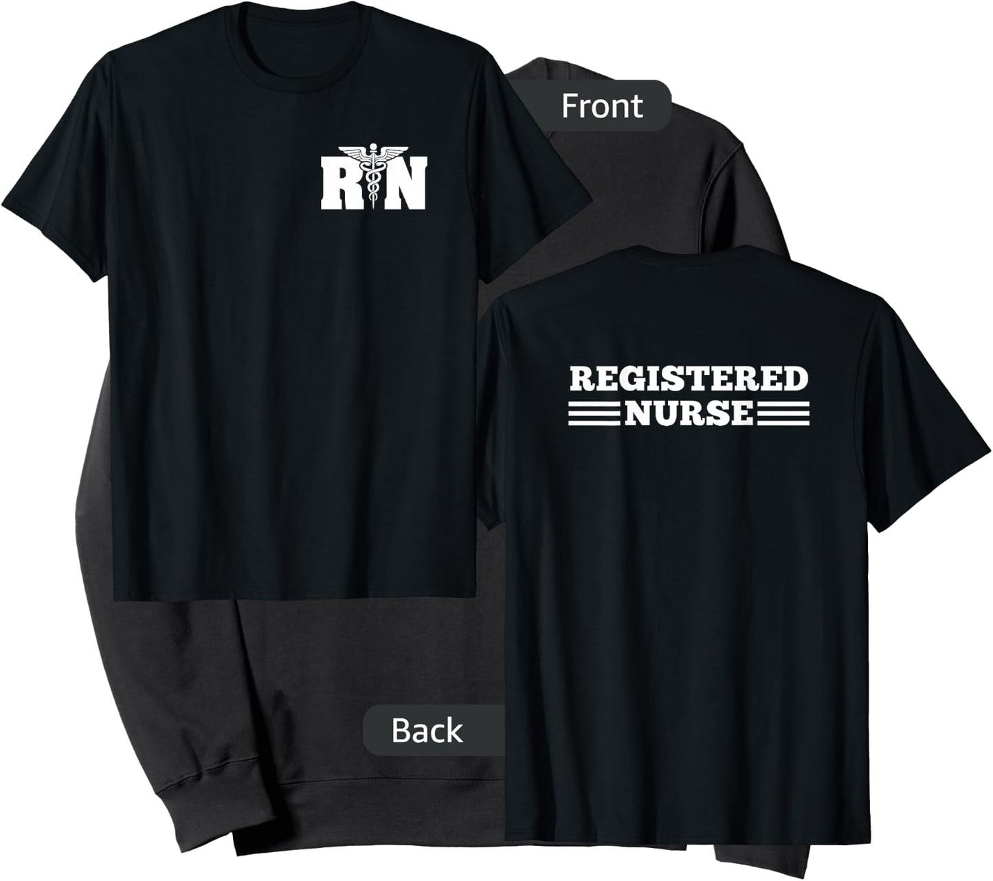 RN Registered Nurse Nursing Nurse Life Sweatshirt - Sweatshirt | Black