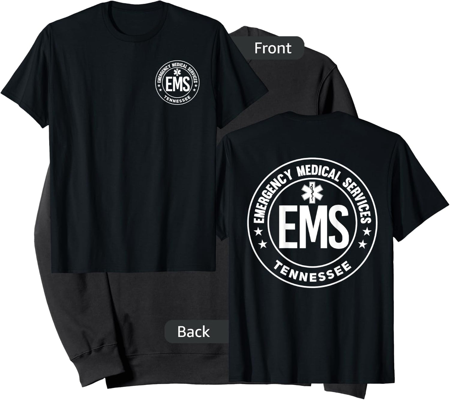 Tennessee EMS Emergency Medical Services EMT Sweatshirt - Sweatshirt | Black