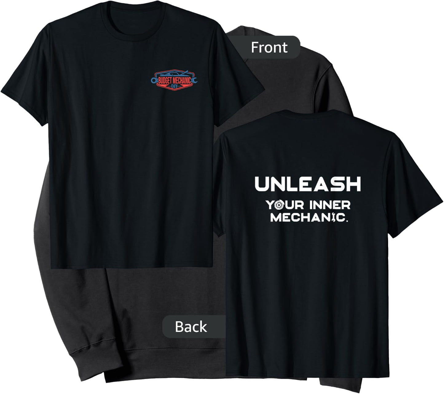 Budget Mechanic - Unleash Your Inner Mechanic Sweatshirt - Sweatshirt | Black