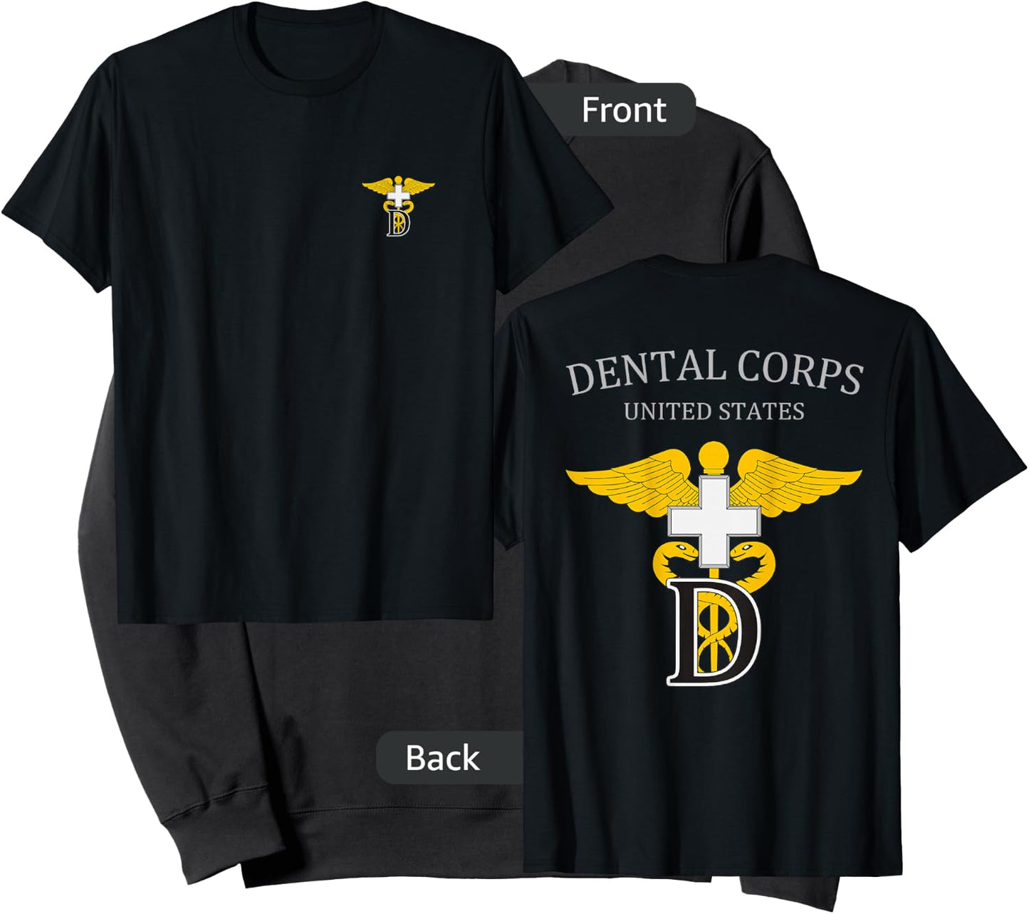 US Dental Corps US Army Dentist Sweatshirt - Sweatshirt | Black