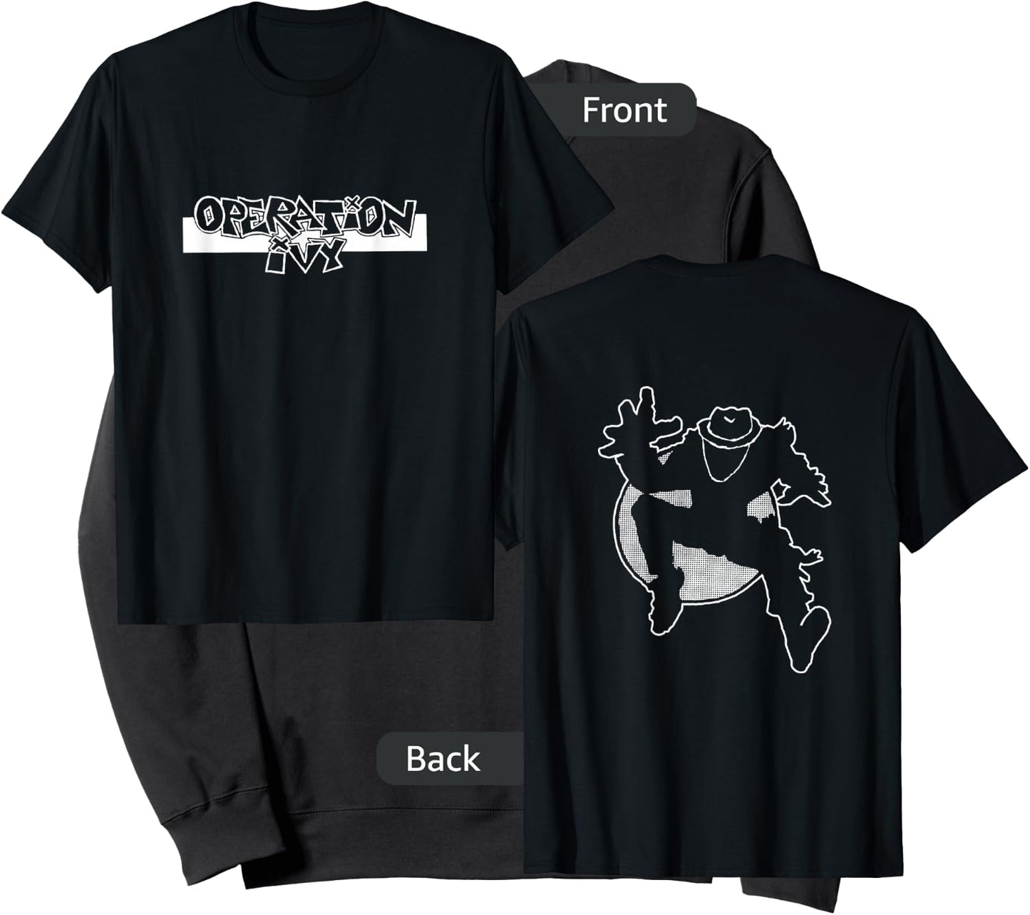 Operation Ivy - Official Merchandise - Skankman Sweatshirt - Sweatshirt | Black