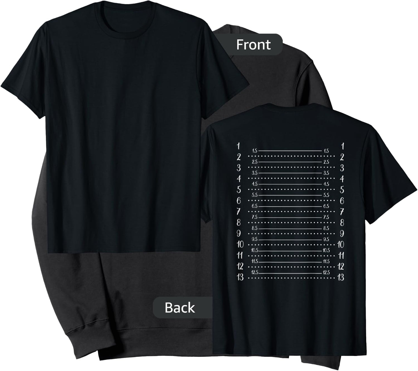 Hair Length Chart Hair Check Sweatshirt - Sweatshirt | Black