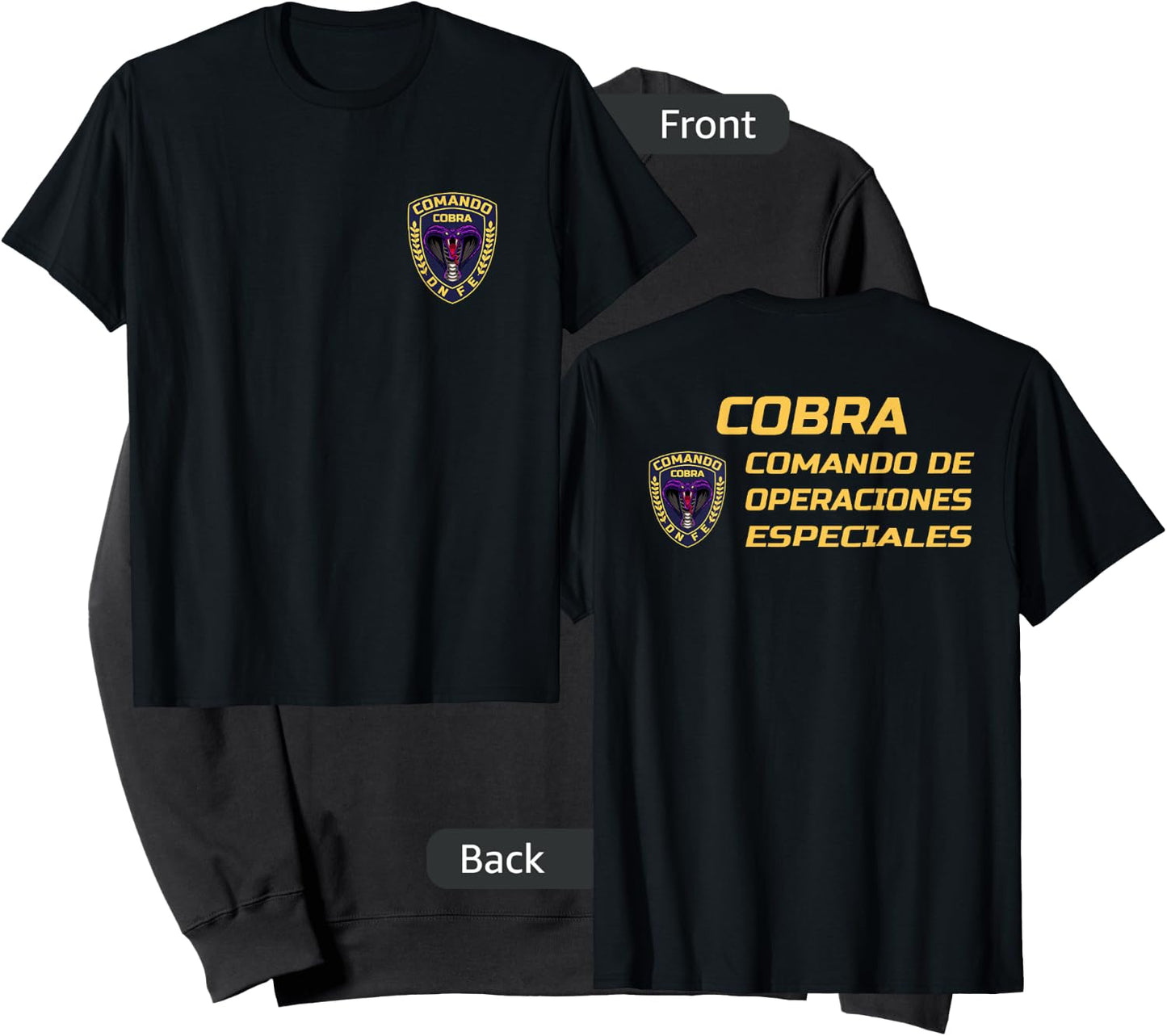 Honduran Police COBRA Special Force SWAT Honduras Army Sweatshirt - Sweatshirt | Black