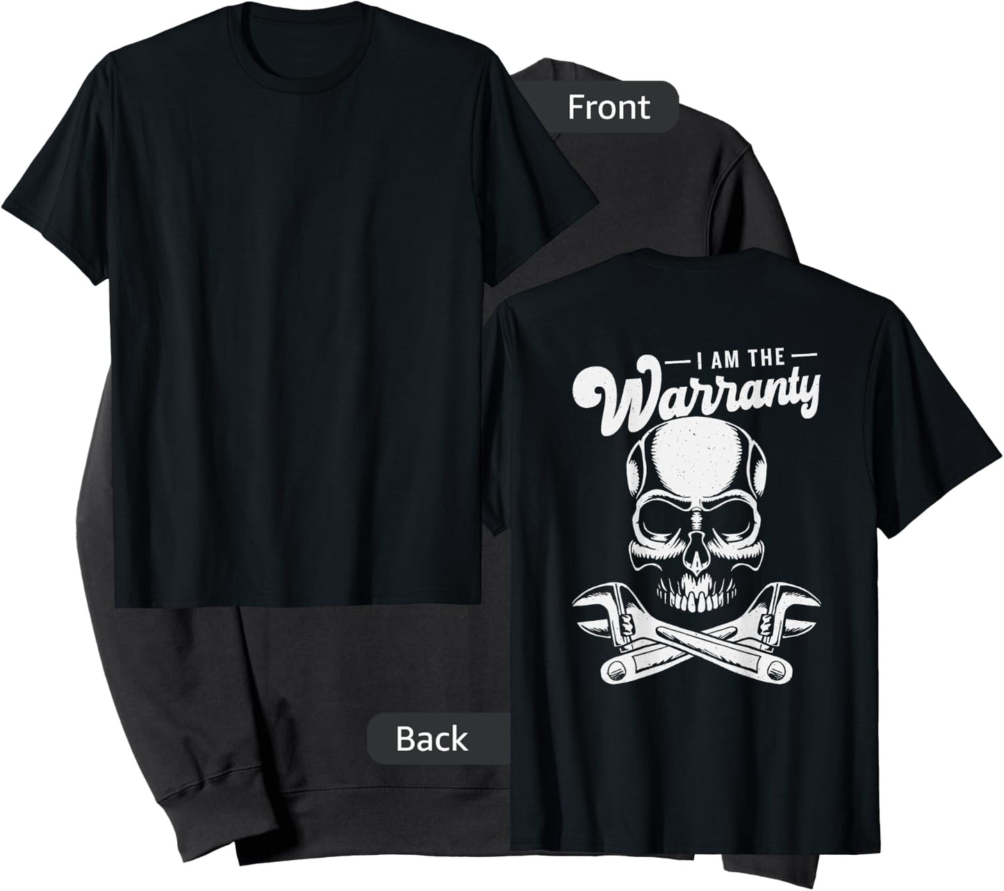 I Am The Warranty Sweatshirt - Sweatshirt | Black