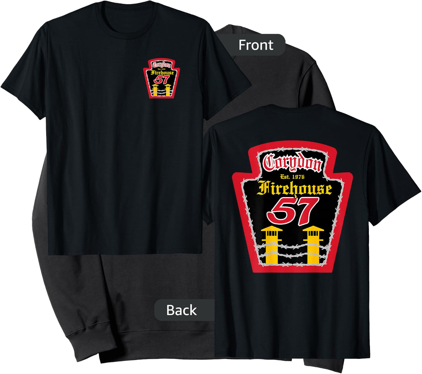 Norco Firefighters Corydon Fire Station 57 fire Sweatshirt - Sweatshirt | Black