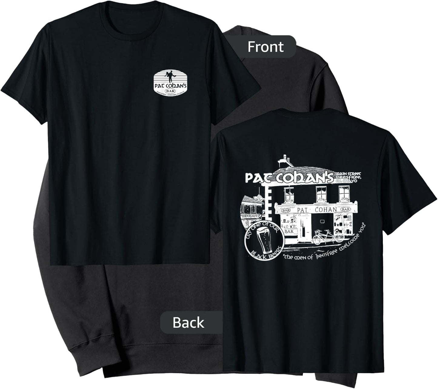 Quiet Man Movie - Cohan's Irish Pub Souvenir Sweatshirt - Sweatshirt | Black