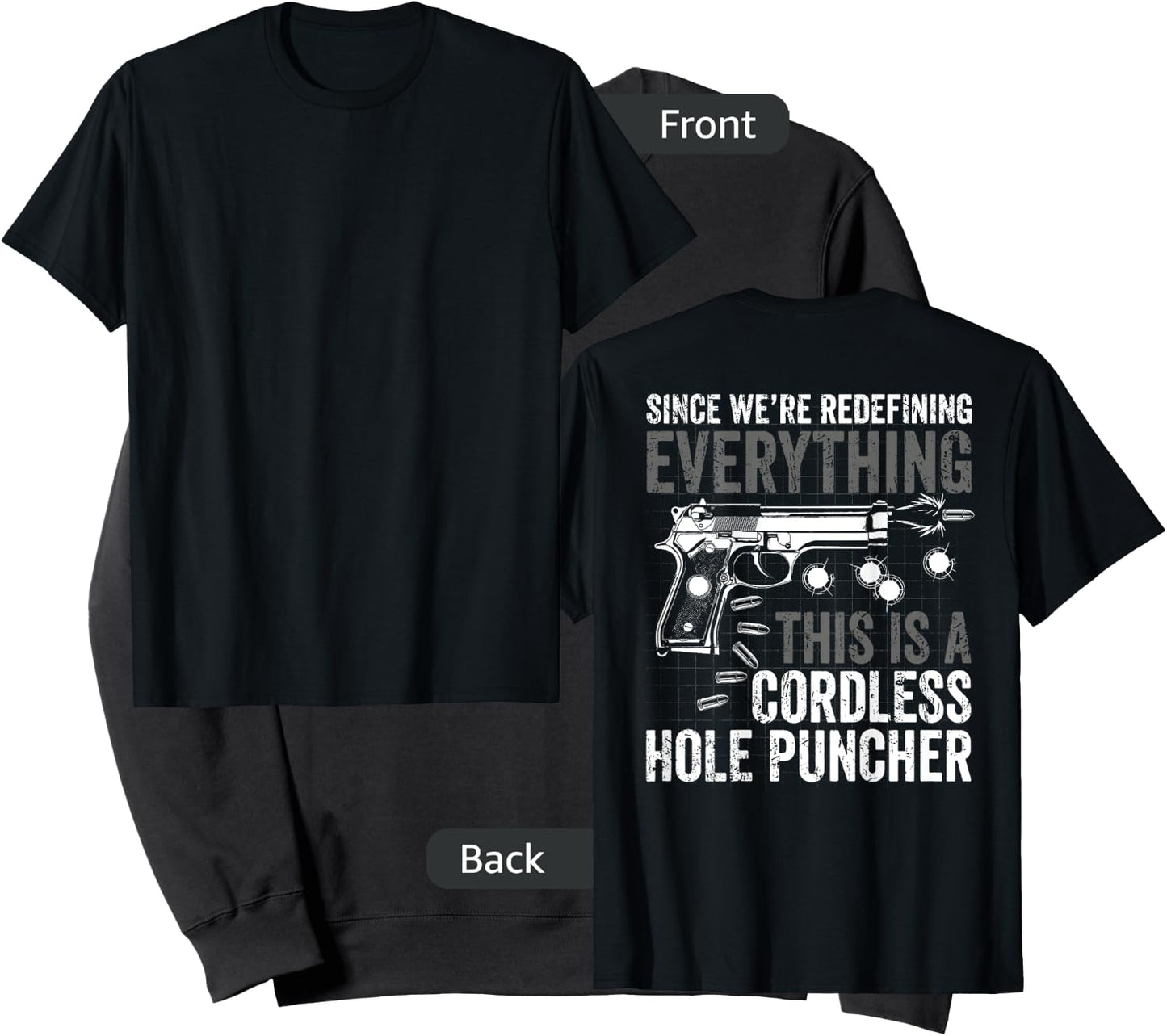 Since We Are Redefining Everything Now Gun Rights (on back) Sweatshirt - Sweatshirt | Black