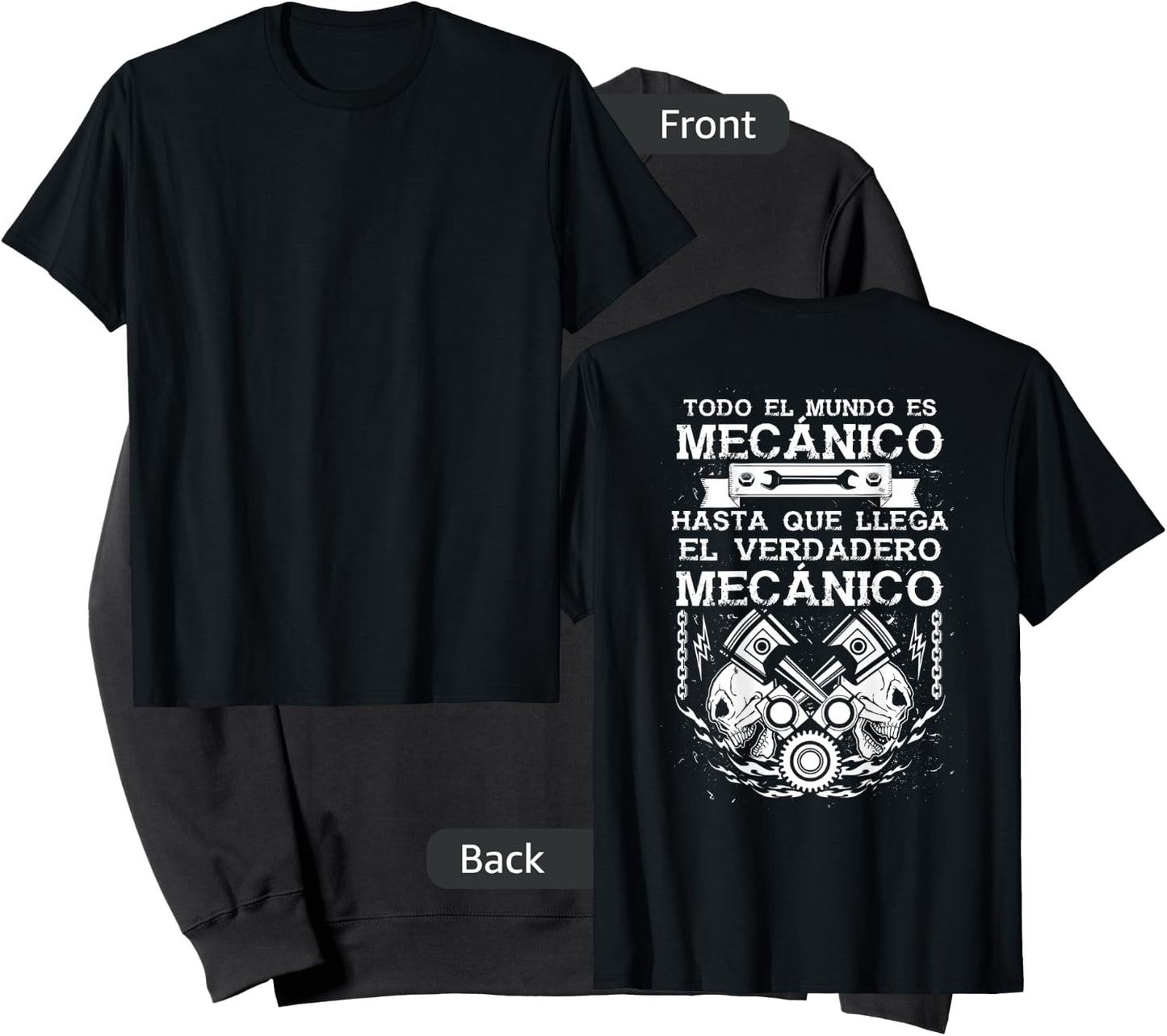Todo el mundo es mecanico... Camiseta Regalo Sweatshirt - Sweatshirt | Black