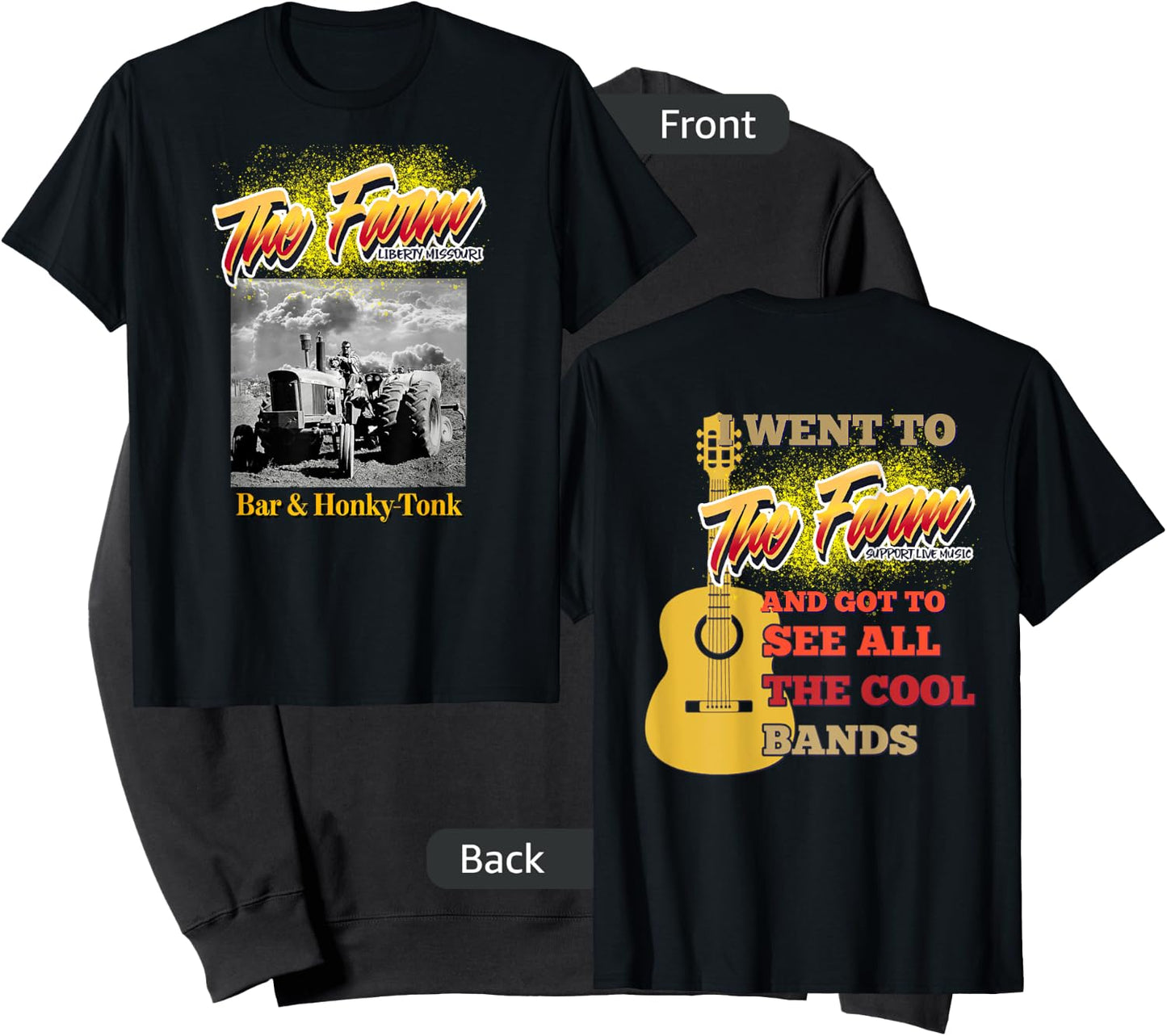 The Farm Liberty Missouri USA Live Music Bar Honky-tonk #3 Sweatshirt - Sweatshirt | Black