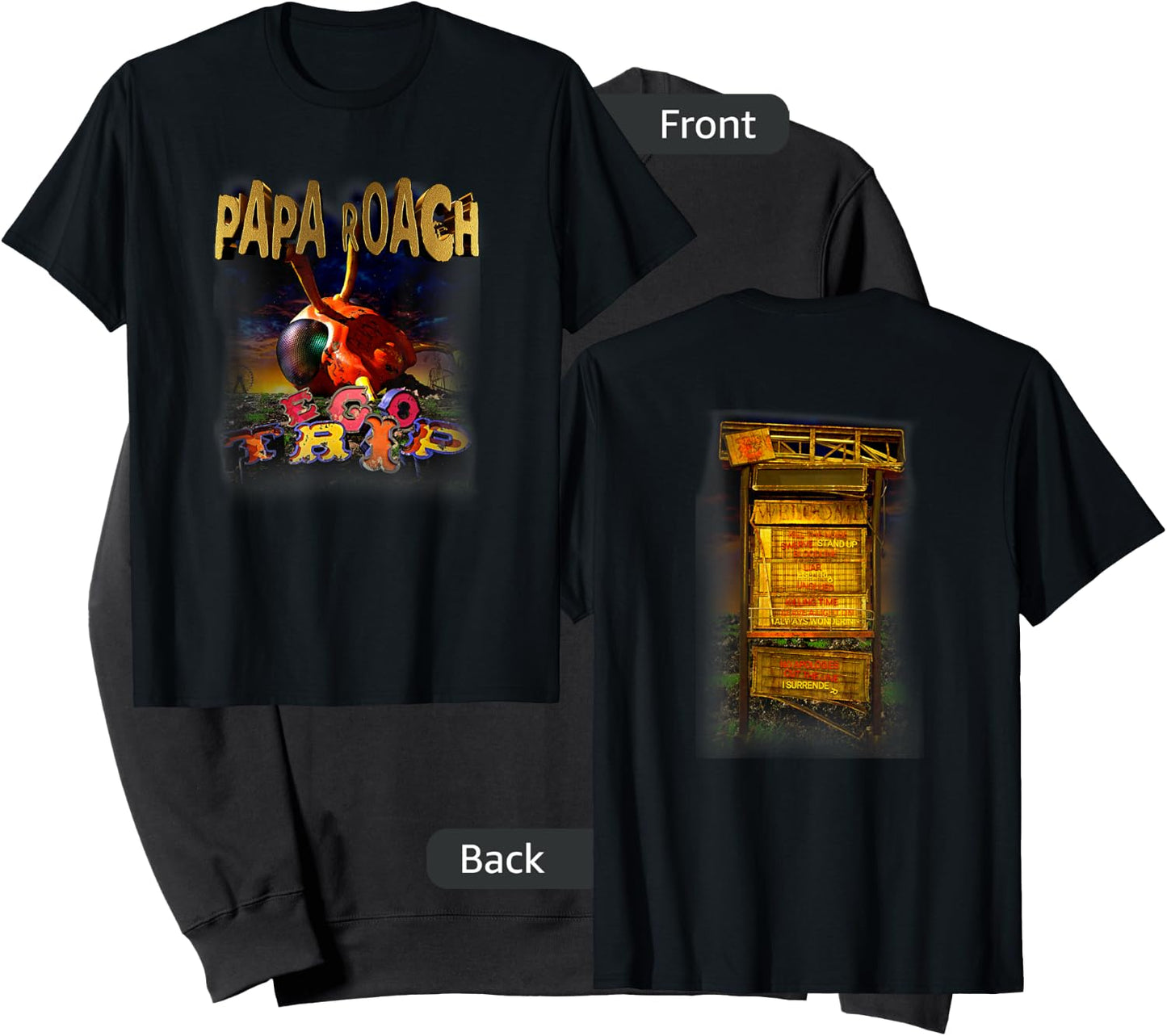 Papa Roach - Official Merchandise - Ego Trip Sweatshirt - Sweatshirt | Black
