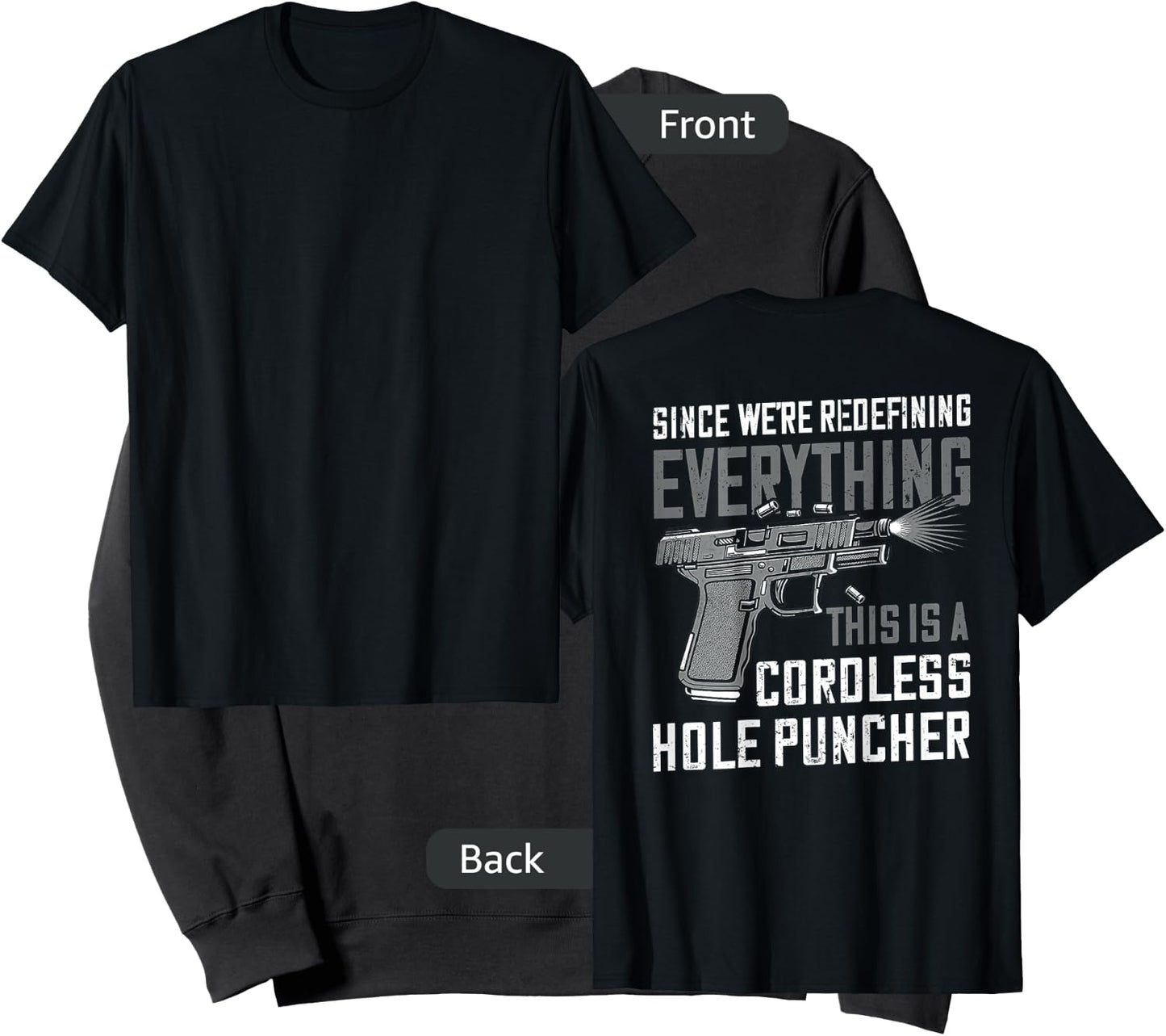 We're Redefining Everything This Is A Cordless (on back) Sweatshirt - Sweatshirt | Black