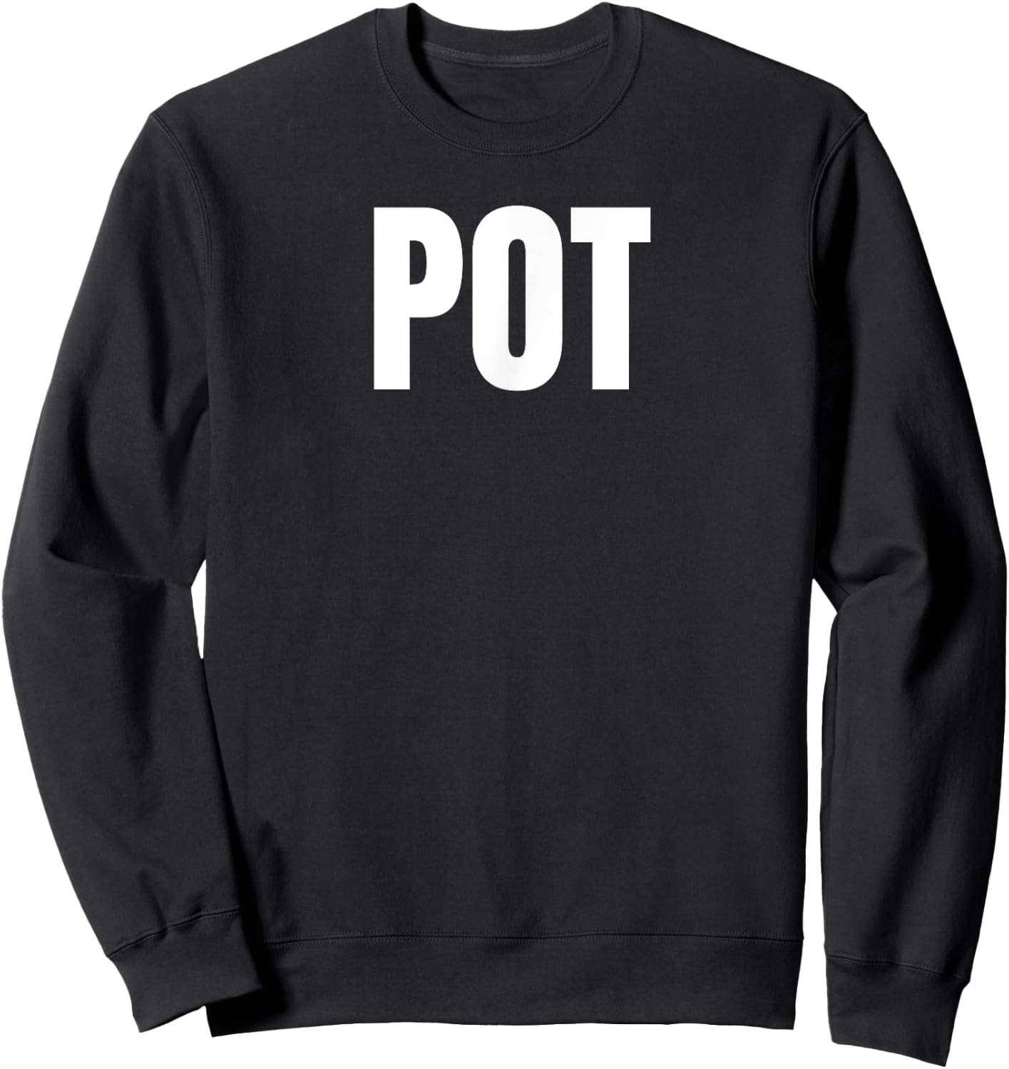 Matching Set Easy Simple Halloween Costume Sweatshirt - Sweatshirt | Black